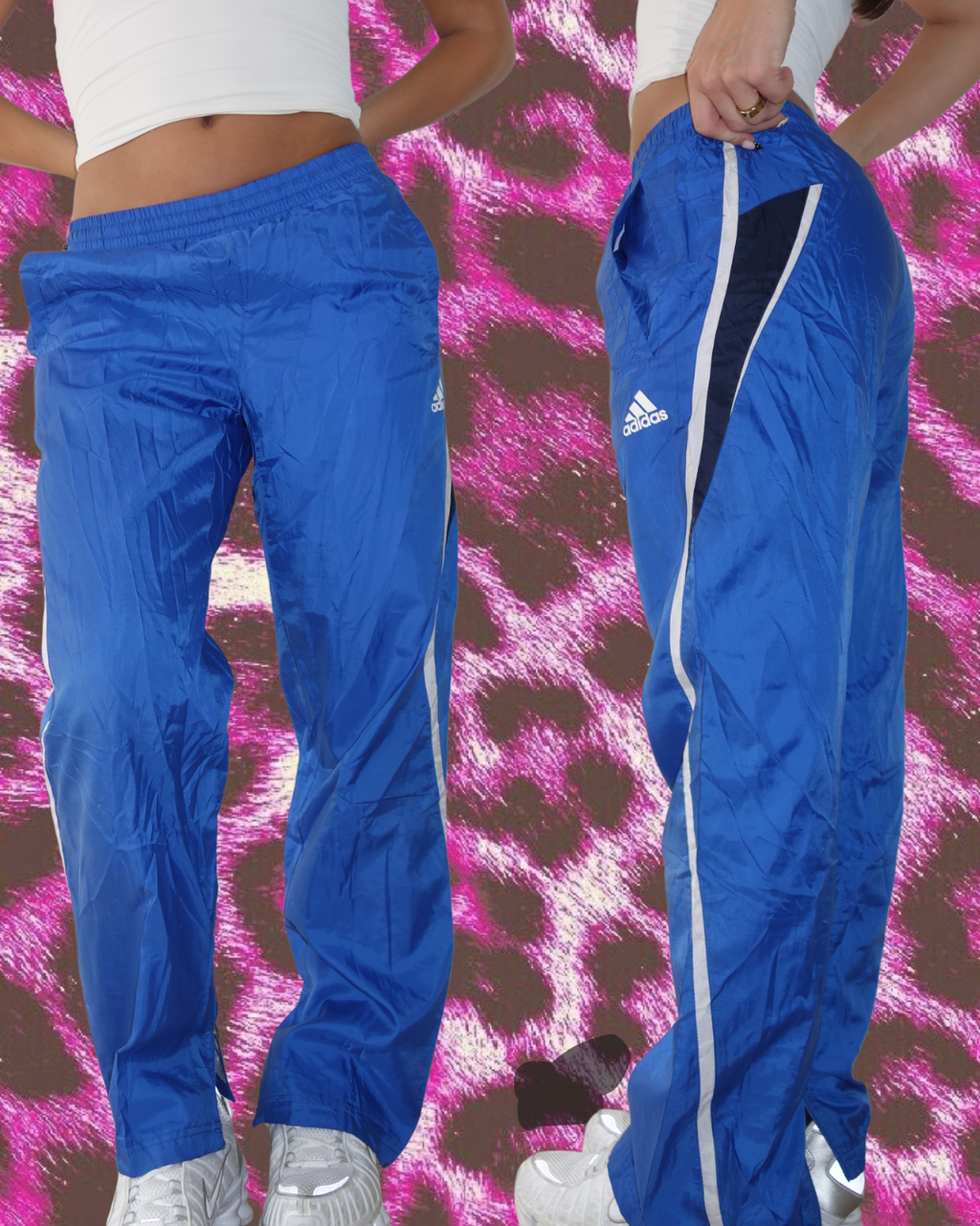 Adidas Royal Blue Track Pants ✮✮ Estimated Size XS